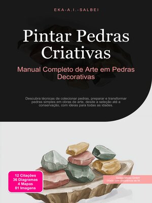 cover image of Pintar Pedras Criativas